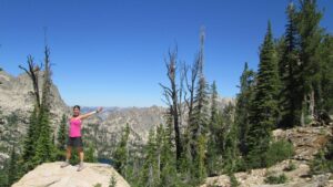 Baron Divide - Sawtooth Mountains